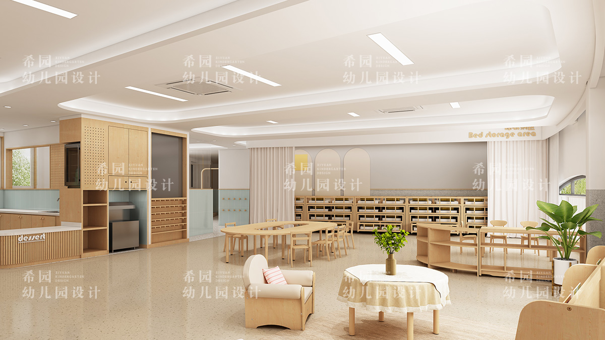 幼兒園教室裝修設計的兩大基本原則