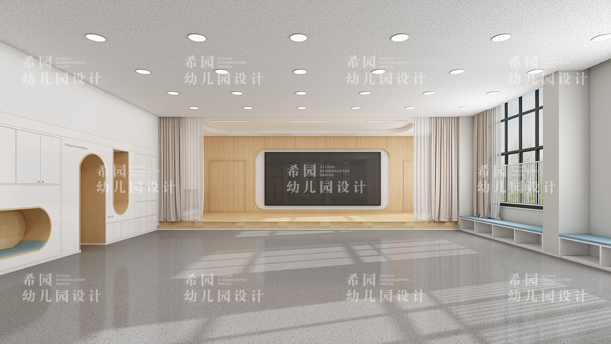 幼兒園多功能廳布局設(shè)計如何激發(fā)幼兒的主動性