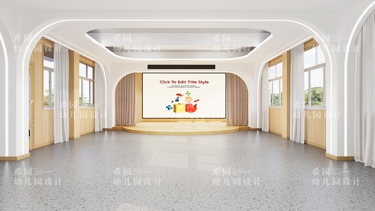 幼兒園多功能廳布局設計