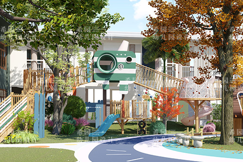 怎么讓幼兒園游樂設施富有童趣