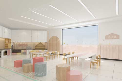 幼兒園教室裝修設(shè)計的風(fēng)格展示效果