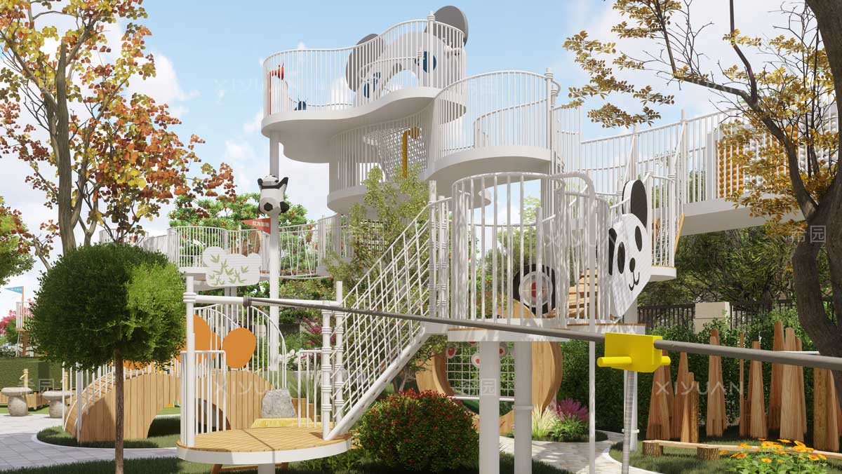 幼兒園攀爬區