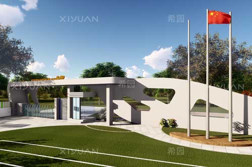 幼兒園門頭設計怎樣才能吸引孩子及家長喜愛